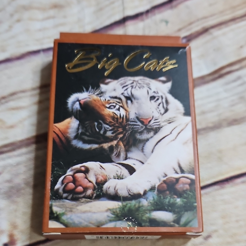 🔥Big Cats Playing Cards 35‎ Species Of Cats